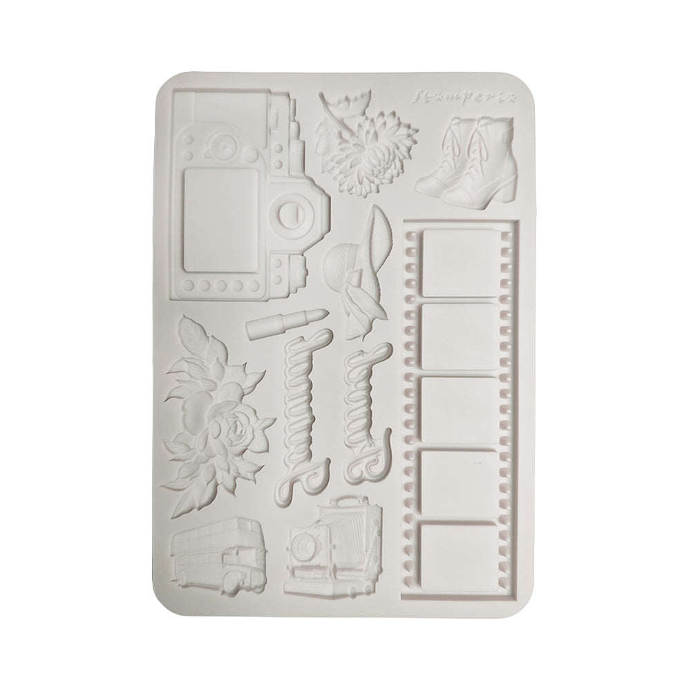 ***Pre-Order*** Stamperia - Silicon Mould Designs A5 For Art And Craft - Our Way