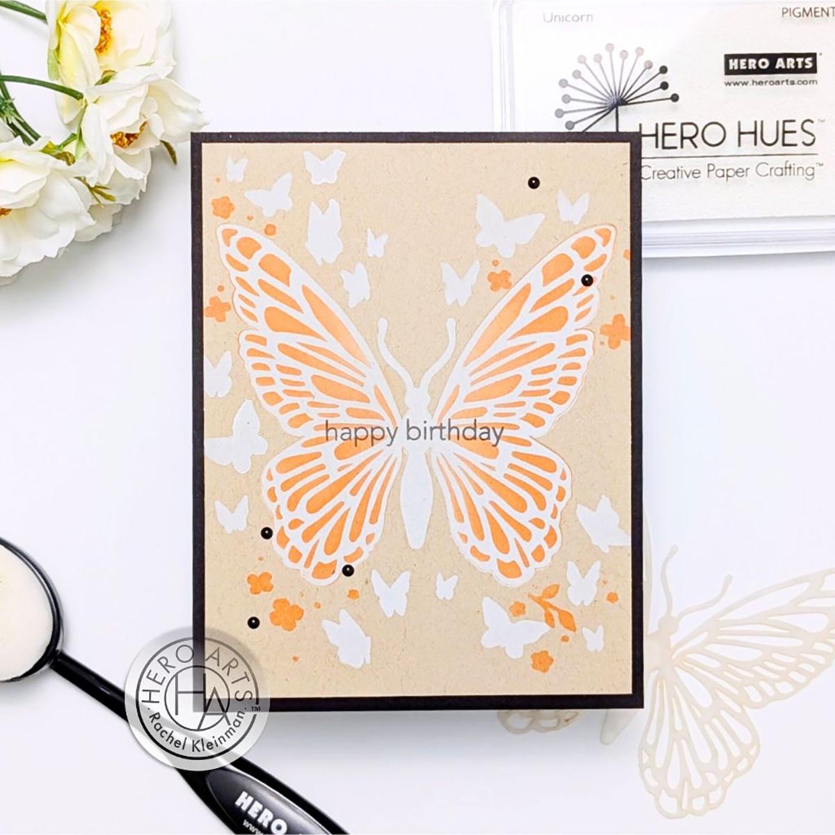 Hero Arts - Butterflies Layering Stencils