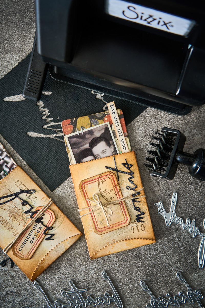 Sizzix - Thinlits Die Set 7PK Handwritten Journey by Tim Holtz