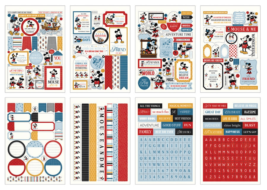 Echo Park - Mouse And Me - Sticker Book