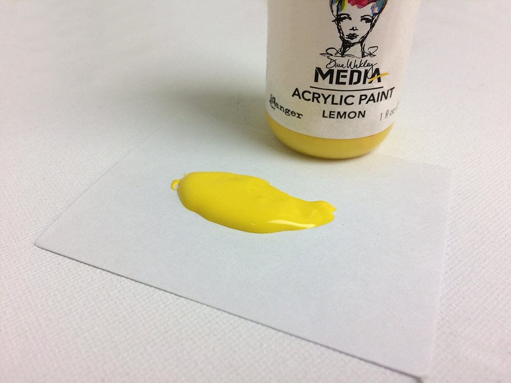 Dina Wakley - Acrylic Paint - Lemon