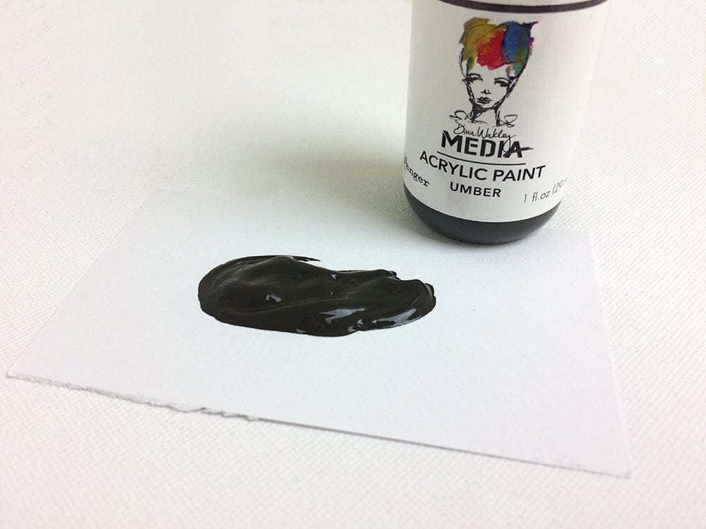 Dina Wakley - Acrylic Paint - Umber