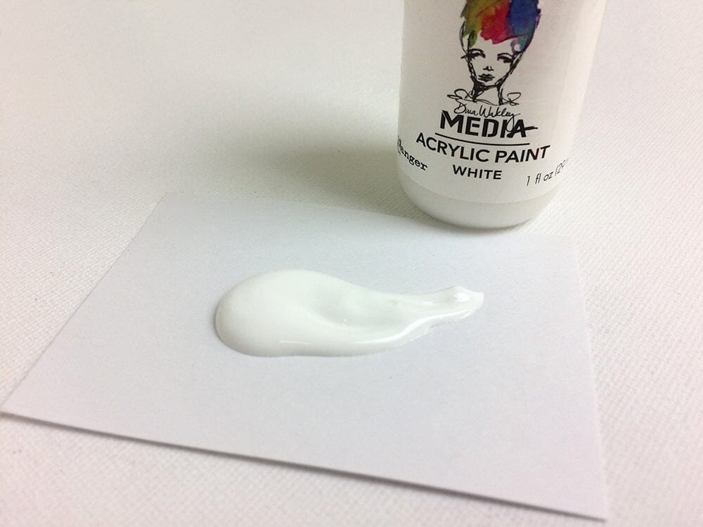 Dina Wakley - Acrylic Paint - White