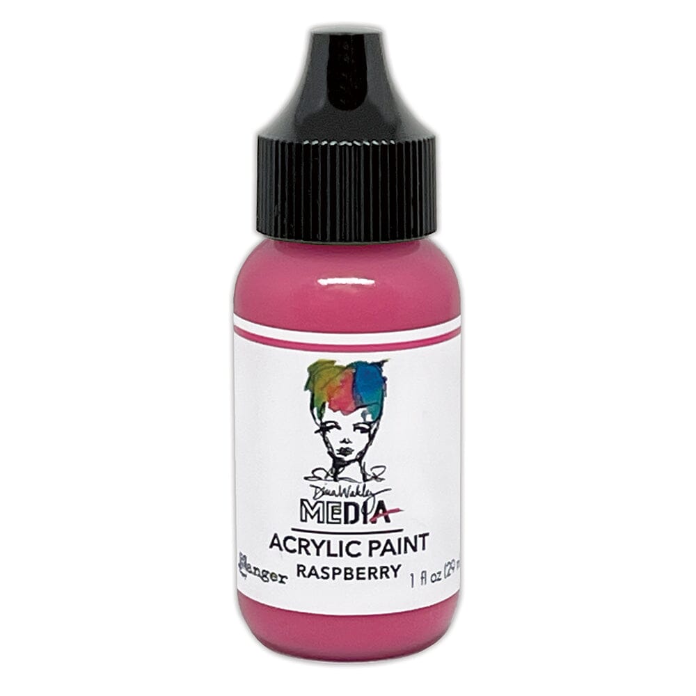 Dina Wakley - Acrylic Paint - Raspberry