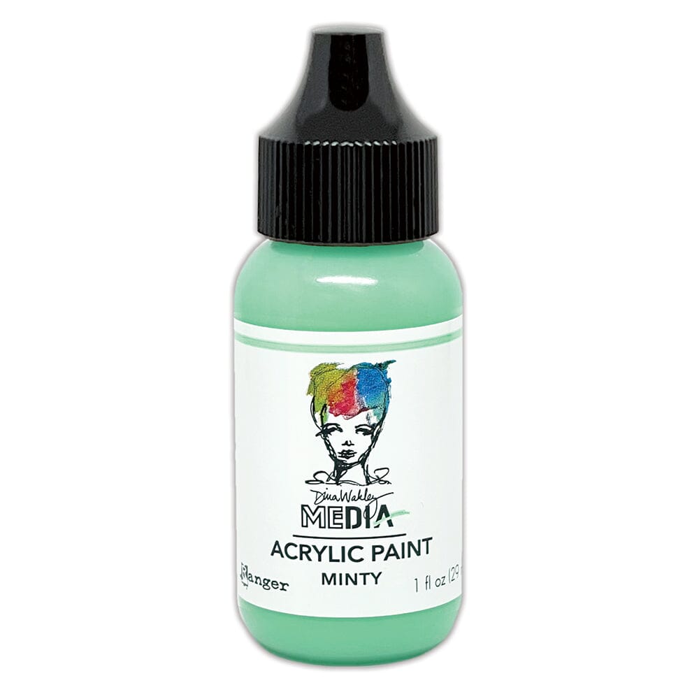 Dina Wakley - Acrylic Paint - Minty