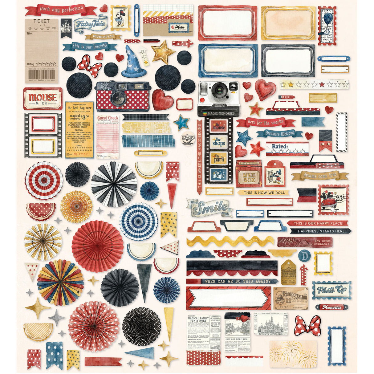 ***Pre-Order*** 49 And Market - Mouse & Co. - Die Cut Elements