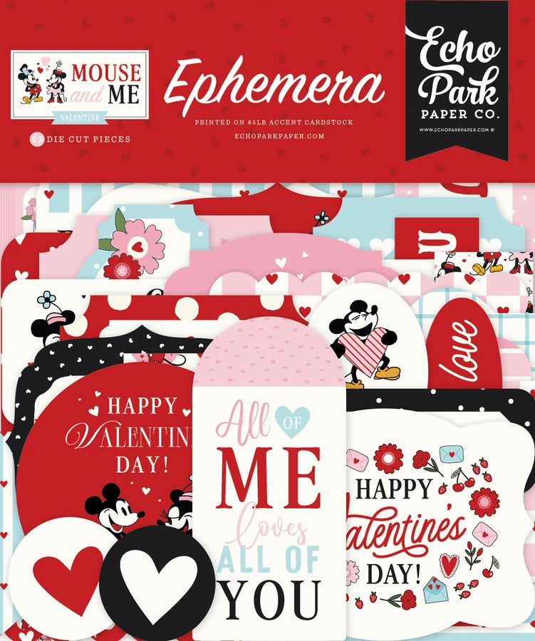 ***Pre-Order*** Echo Park - Mouse And Me Valentine - Ephemera