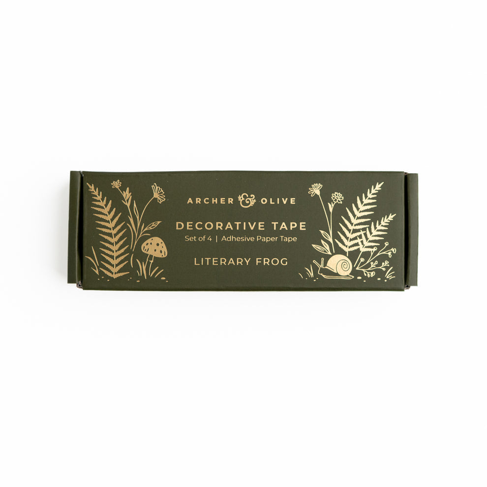 ***Pre-Order*** Archer and Olive - Literary Frog - Washi