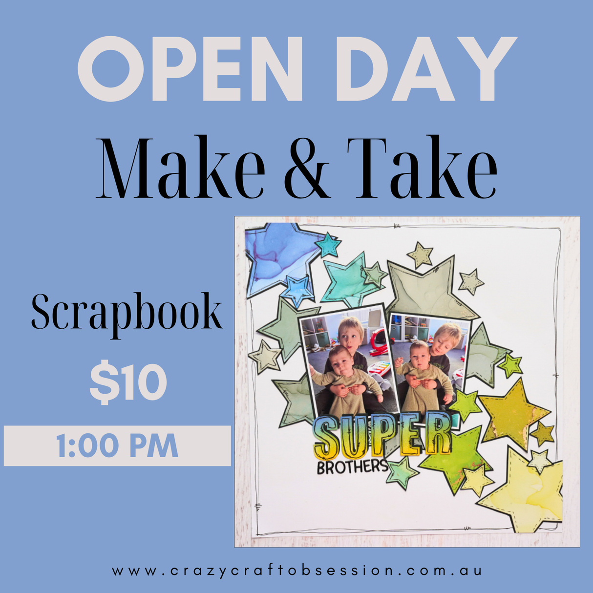 *Pre-Booking* Scrapbooking - Make and Take
