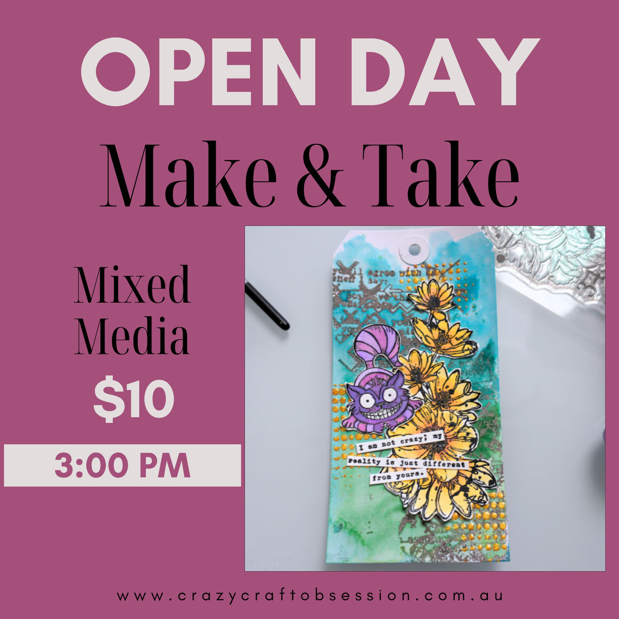 *Pre-Booking* Mixed Media - Make and Take