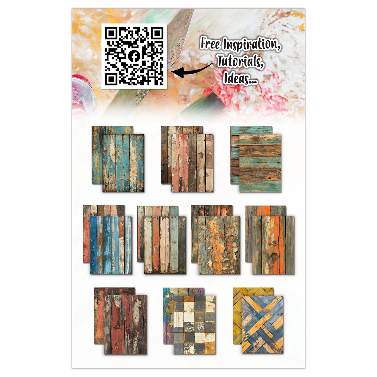 AALL & Create - A5 Design Paper - Distressed Dreams - #26