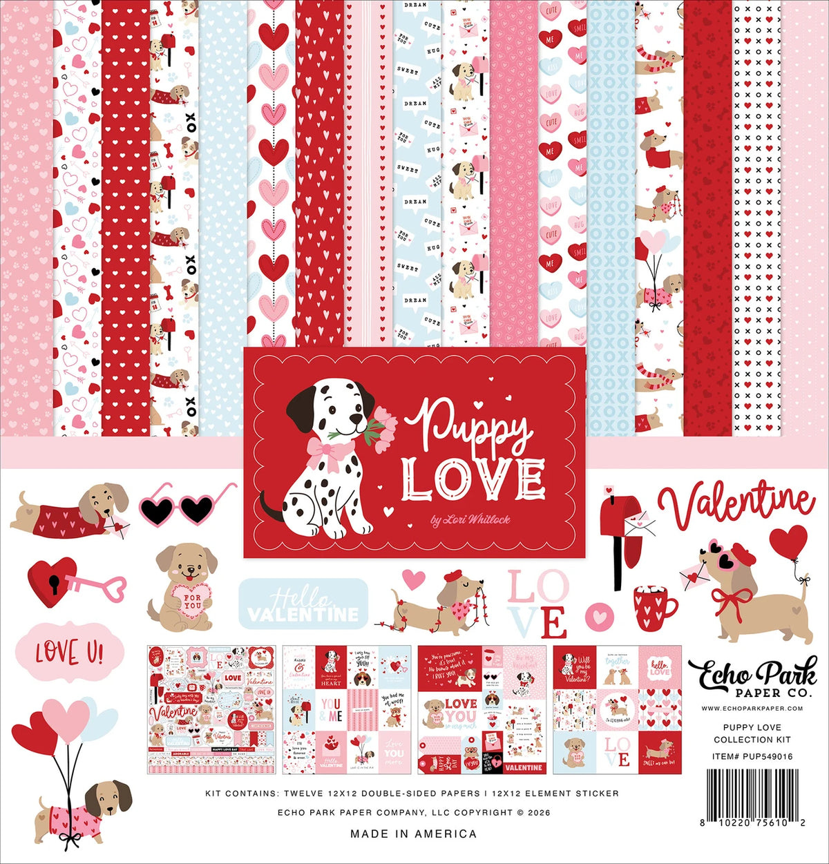 ***Pre-Order*** Echo Park - Puppy Love - Collection Kit