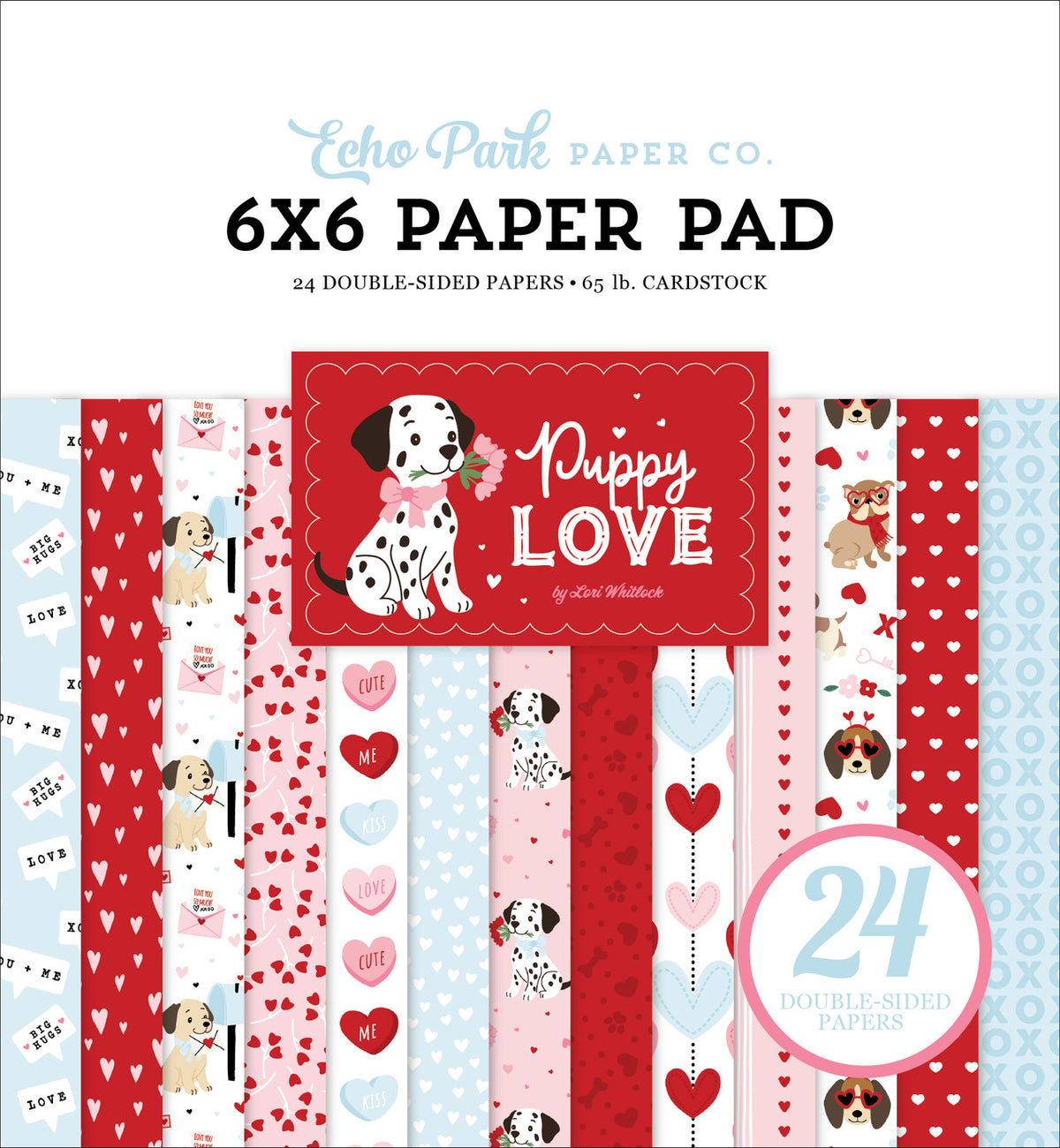 ***Pre-Order*** Echo Park - Puppy Love - 6x6 Paper Pad