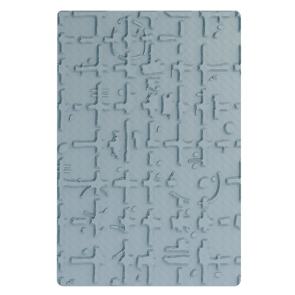 Sizzix - Multi-Level Embossing Folder Grid Graph by Seth Apter