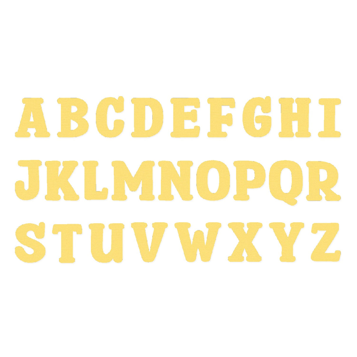 Sizzix - Thinlits 26PK Die Set - Nora Alphabet by Eileen Hull