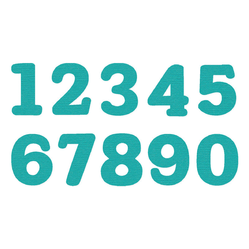 Sizzix - Thinlits 10PK Die Set - Nora Numbers by Eileen Hull