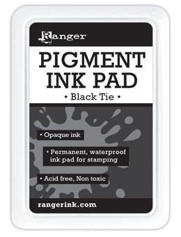 Ranger - Pigment Ink Pad - Black Tie