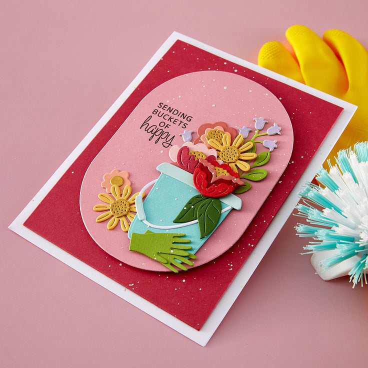 ***Pre-Order*** Spellbinders - Shiny New Day - Petal Fresh Etched Dies