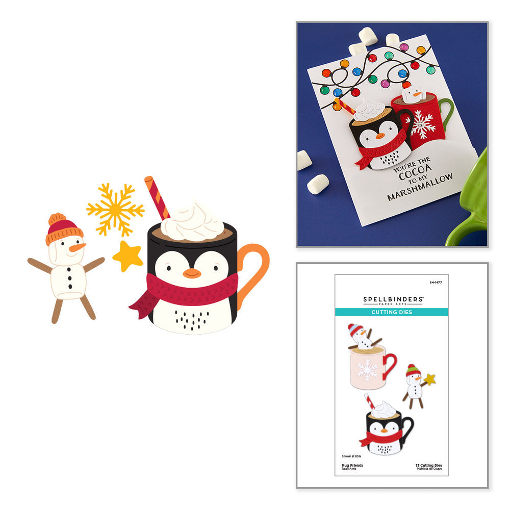 ***Pre-Order*** Spellbinders - Mug Friends Etched Dies