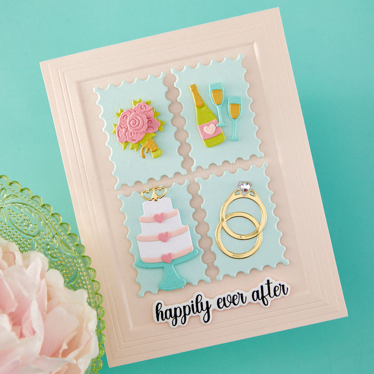 ***Pre-Order*** Spellbinders - Classic Mouse Wedding - Classic Mouse Wedding Accessories Etched Dies