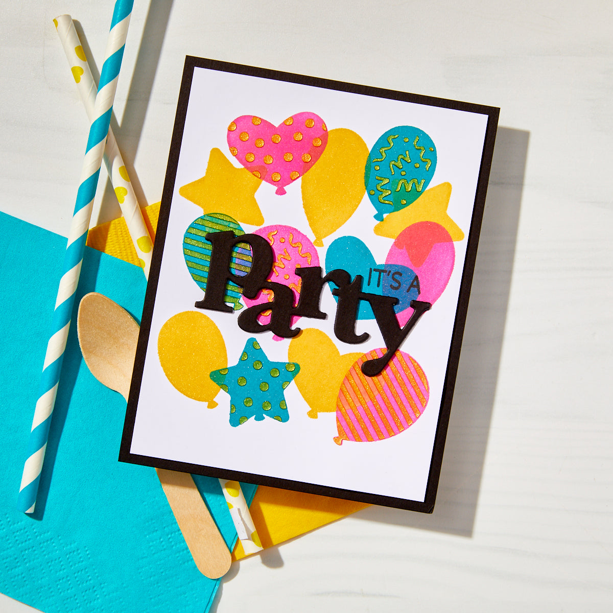 Hero Arts - Its Our Anniversary Stamp & Cut Set