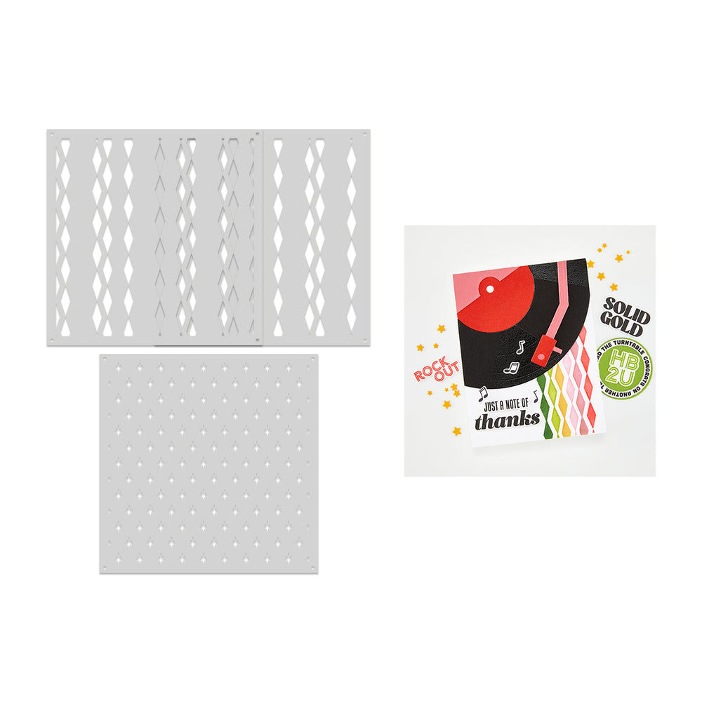 ***Pre-Order*** Hero Arts - Twinkle Toes Layering Stencils