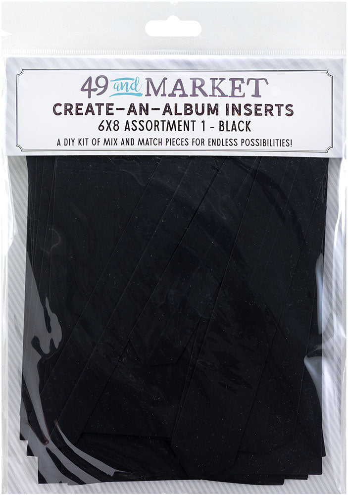 ***Pre-Order*** 49 and Market - Create-An-Album Inserts - Black