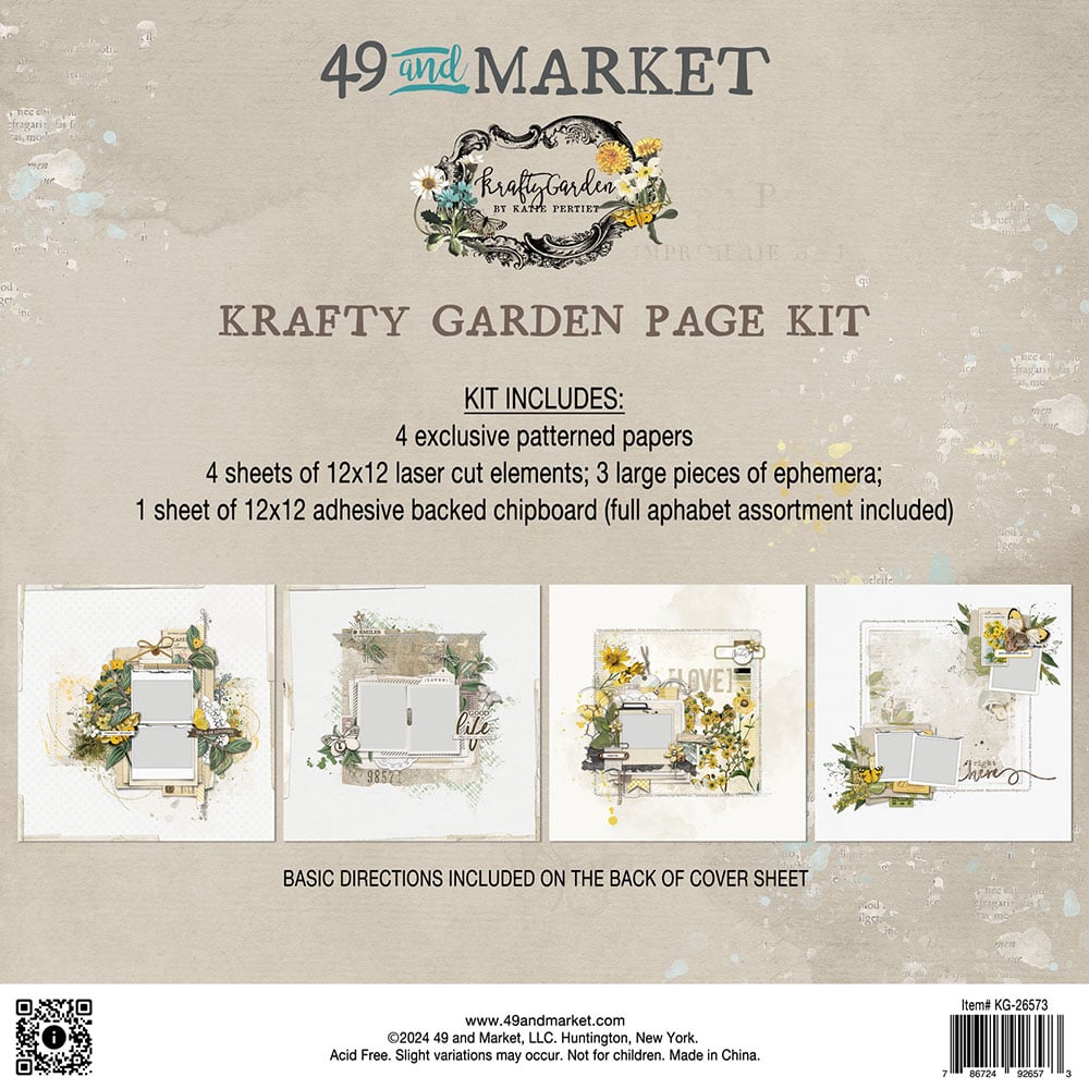 49 And Market - Krafty Garden - Page Kit