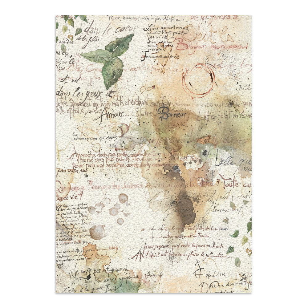 ***Pre-Order*** Stamperia - Printed Art Junk Journal Focus Points For Art And Craft A5 - Flowers And Poems