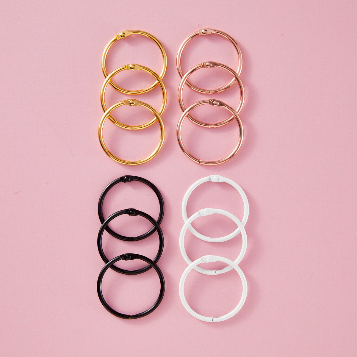 Spellbinders - 1.5" Book Rings - 12 pack