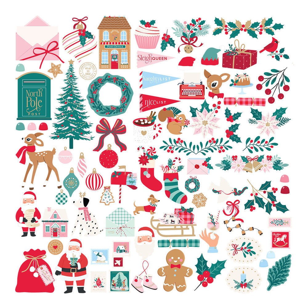 ***Pre-Order*** Spellbinders - Dear Santa Die Cut Ephemera