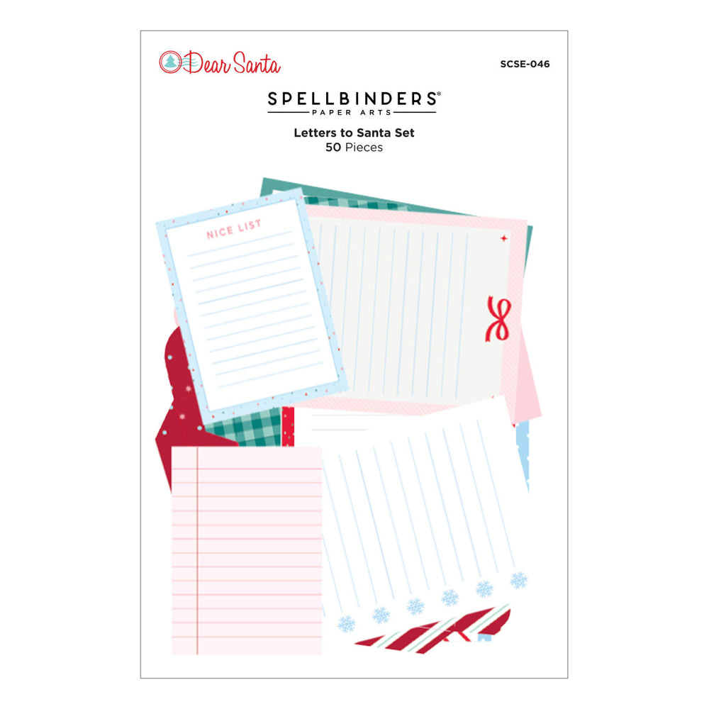 ***Pre-Order*** Spellbinders - Dear Santa Letters to Santa Cardstock Embellishments
