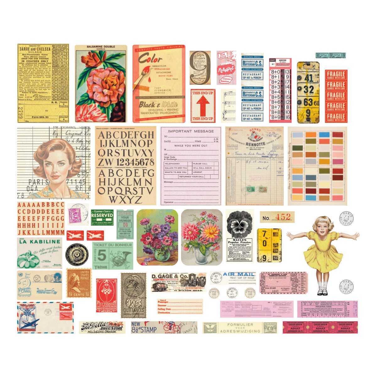 ***Pre-Order*** Spellbinders - Book 10 Cardstock Die Cuts by Esther Glas