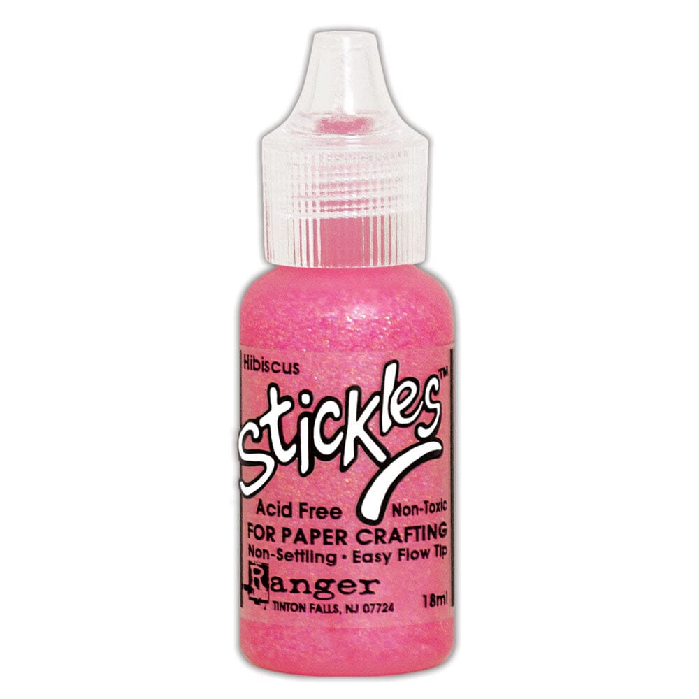Ranger - Stickles Glitter Glue - Hibiscus