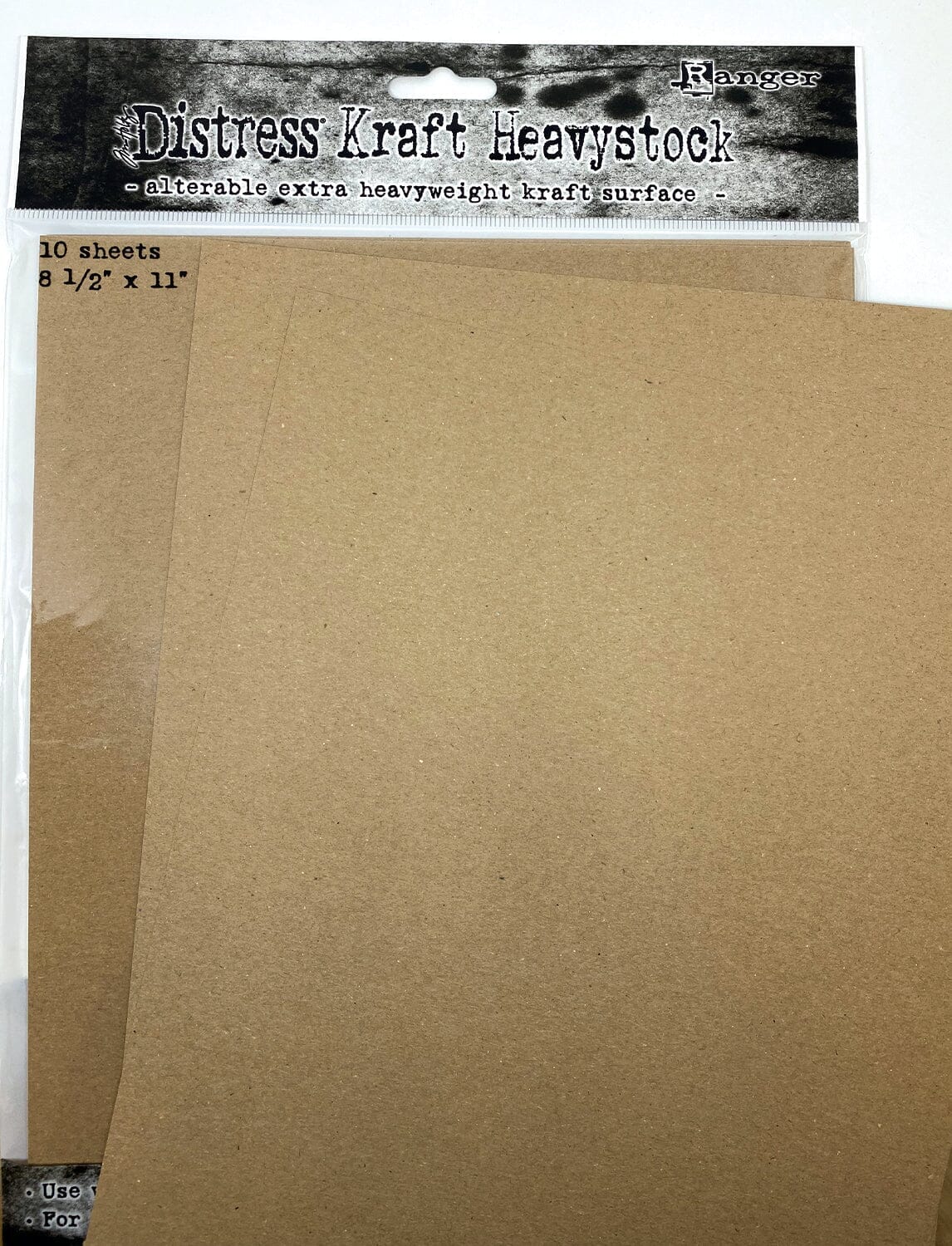 Tim Holtz - Distress Kraft Heavystock - 8.5" x 11"