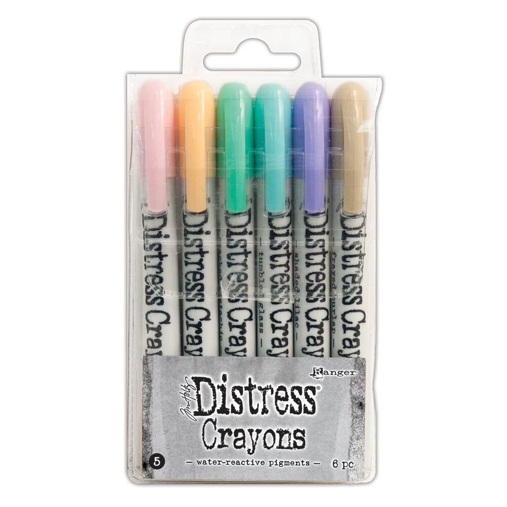 Tim Holtz - Distress Crayon Set - Set #5