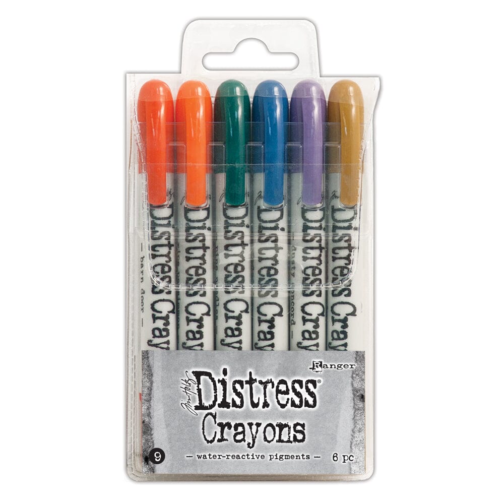 Tim Holtz - Distress Crayon Set - Set #9