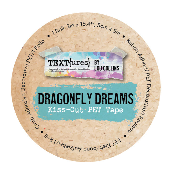 Arden Creative Studio - TEXT{ures} - Dragonfly Dreams - Kiss-Cut PET Tape