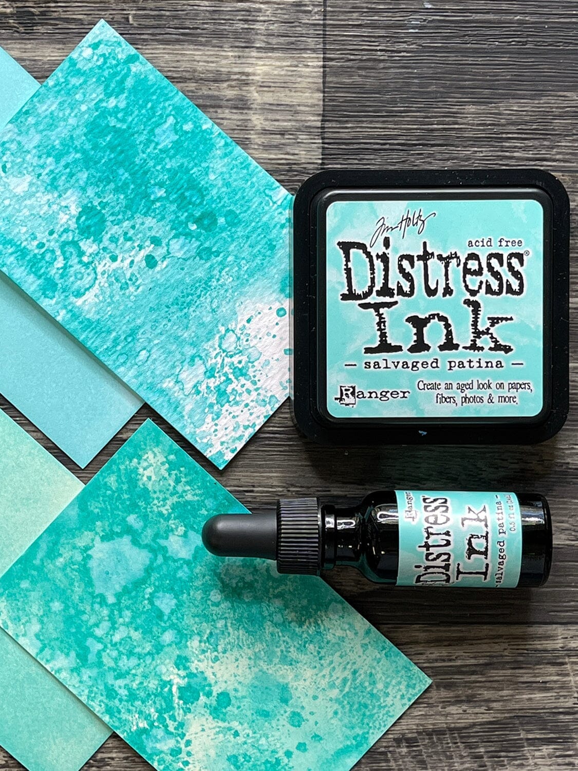 Tim Holtz - Distress Ink Pad - Salvaged Patina