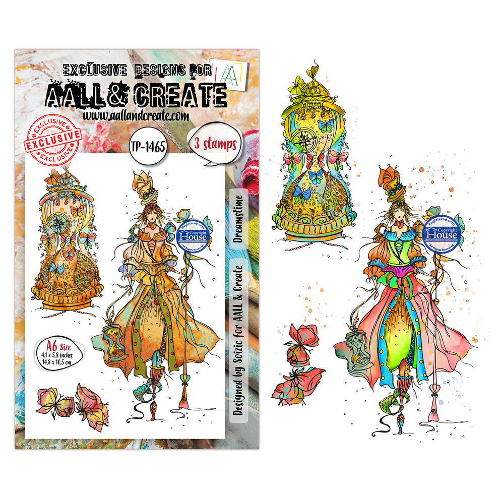 ***Pre-Order*** AALL And Create - A6 Stamp - Dreamstime - #1465