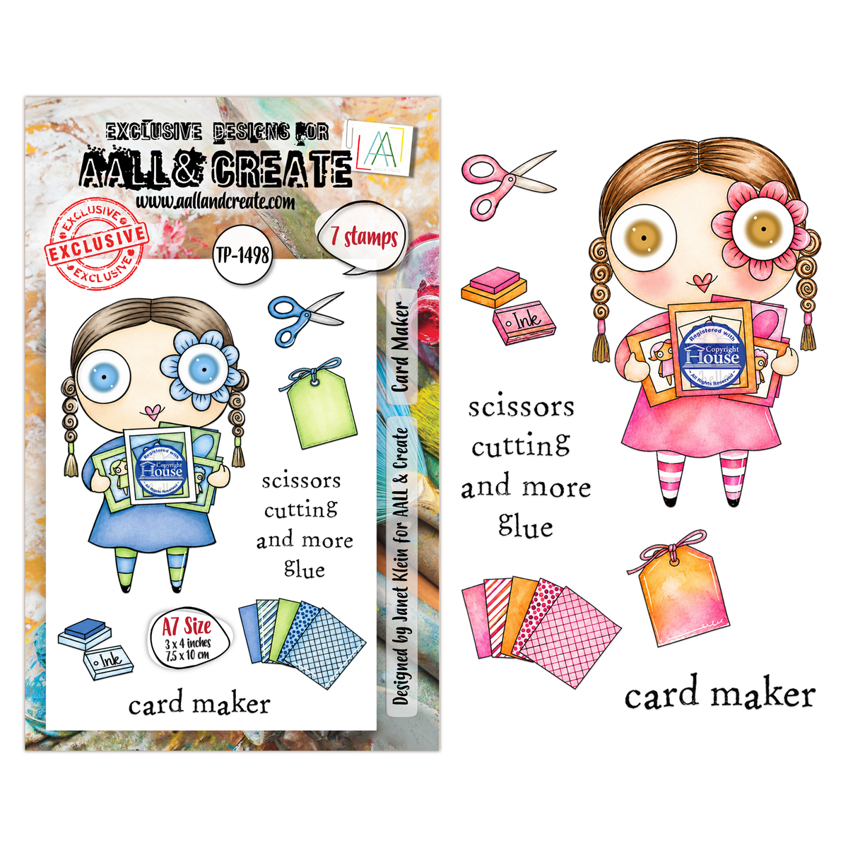 ***Pre-Order*** AALL And Create - A7 Stamp - Card Maker - #1498