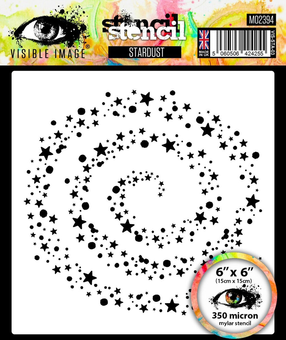 Visible Image - Stencil 6x6 - Stardust