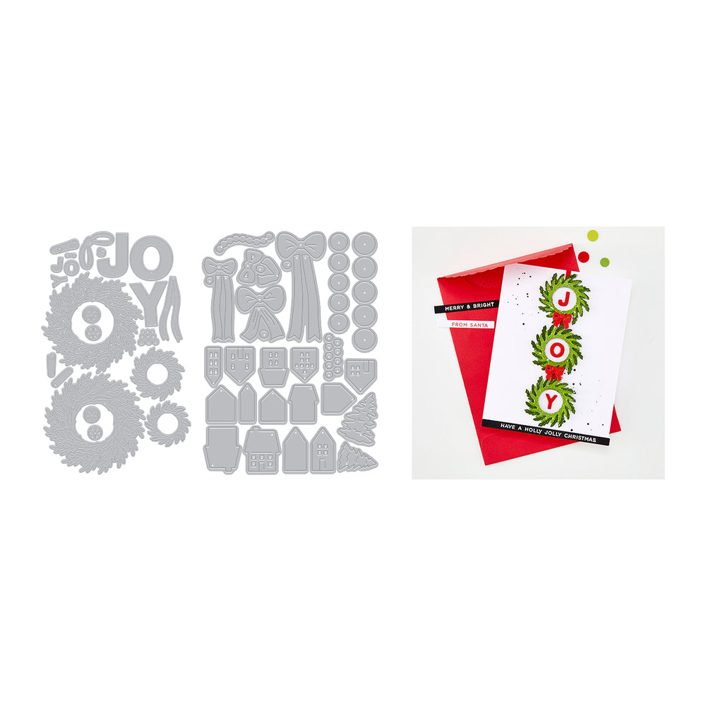 ***Pre-Order*** Hero Arts - Winter Wreath Bundle