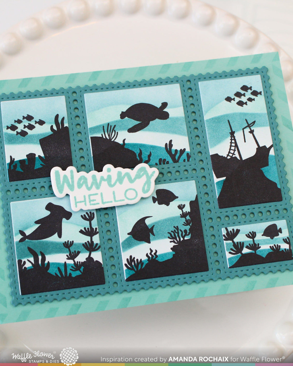 ***Pre-Order*** Waffle Flower - May Release - Bubbly Sentiments Stamp Set