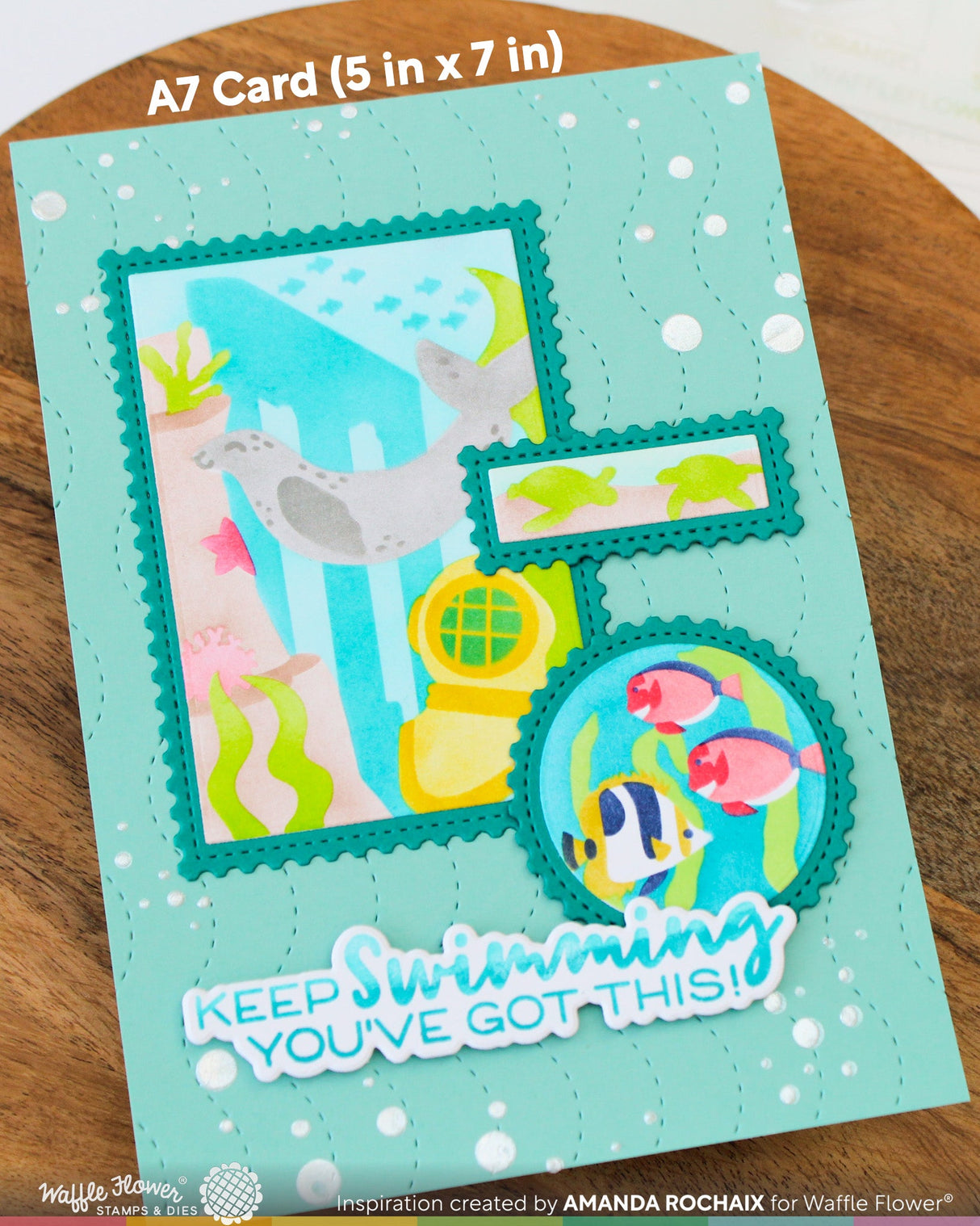 ***Pre-Order*** Waffle Flower - May Release - Bubbly Sentiments Stamp Set
