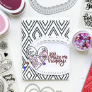 Catherine Pooler - Backgorund Stamp - Diamonds Are Forever