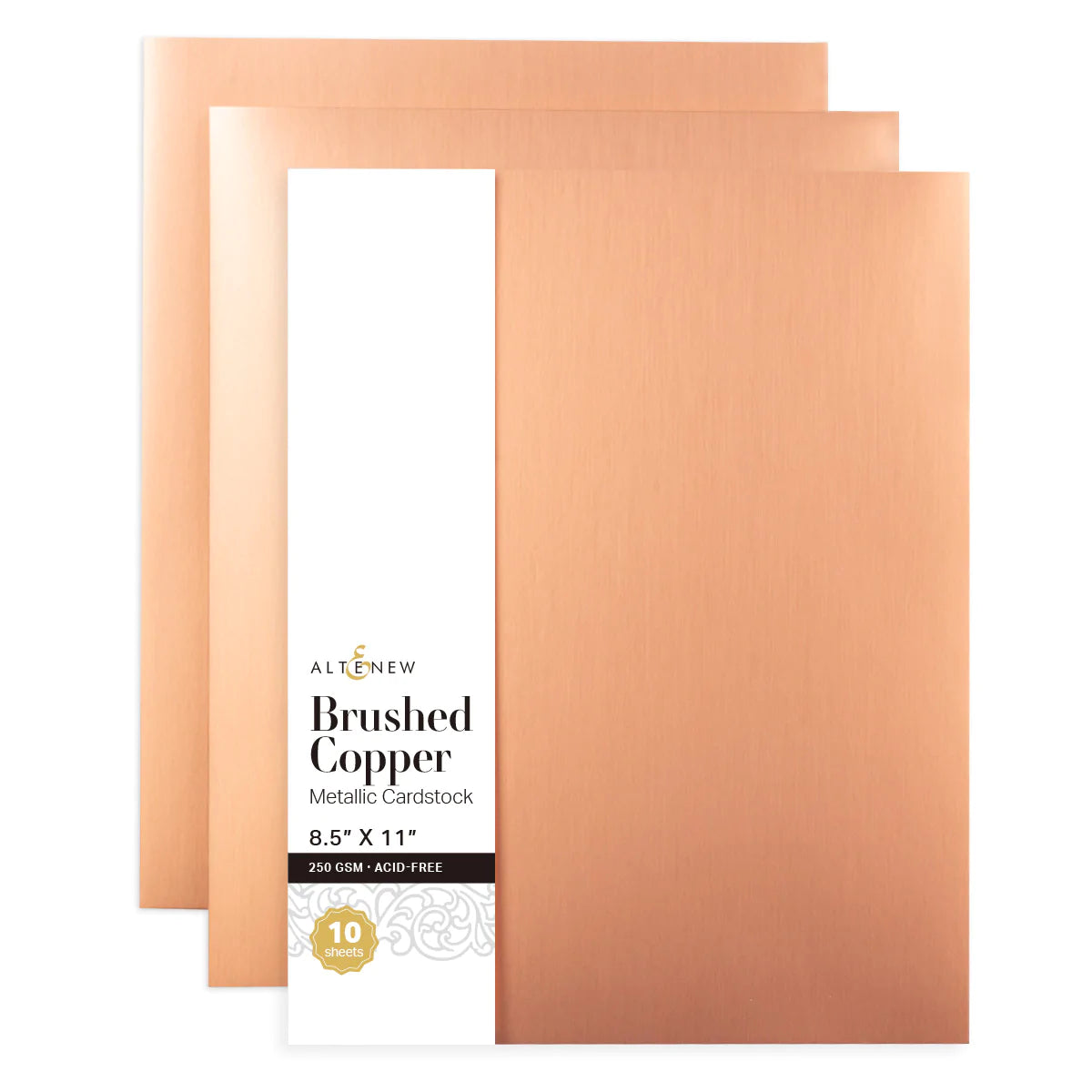 Altenew - Brushed Copper Metallic Cardstock