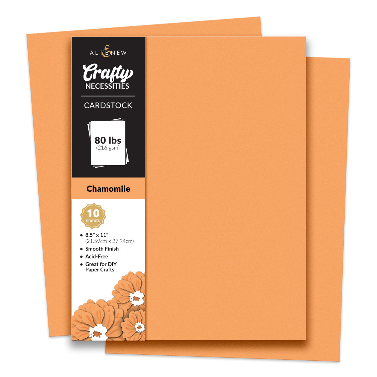 Altenew - Crafty Necessities - Chamomile Cardstock (10 sheets/set)