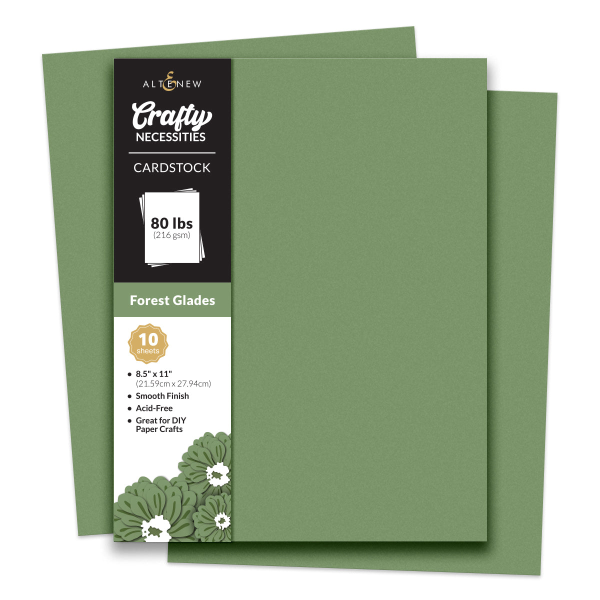 Altenew - Crafty Necessities - Forest Glades Cardstock (10 sheets/set)