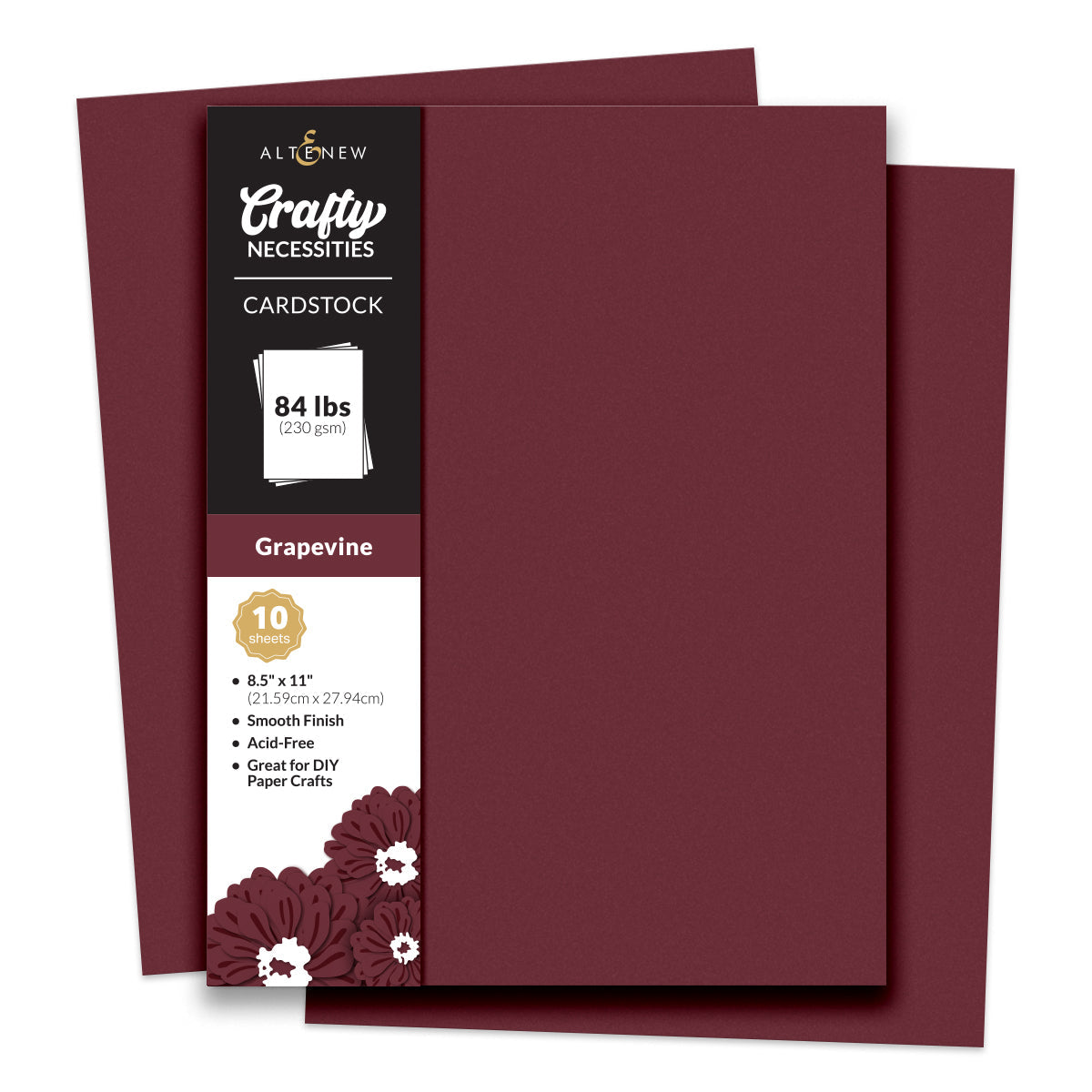Altenew - Crafty Necessities - Grapevine Cardstock (10 sheets/set)